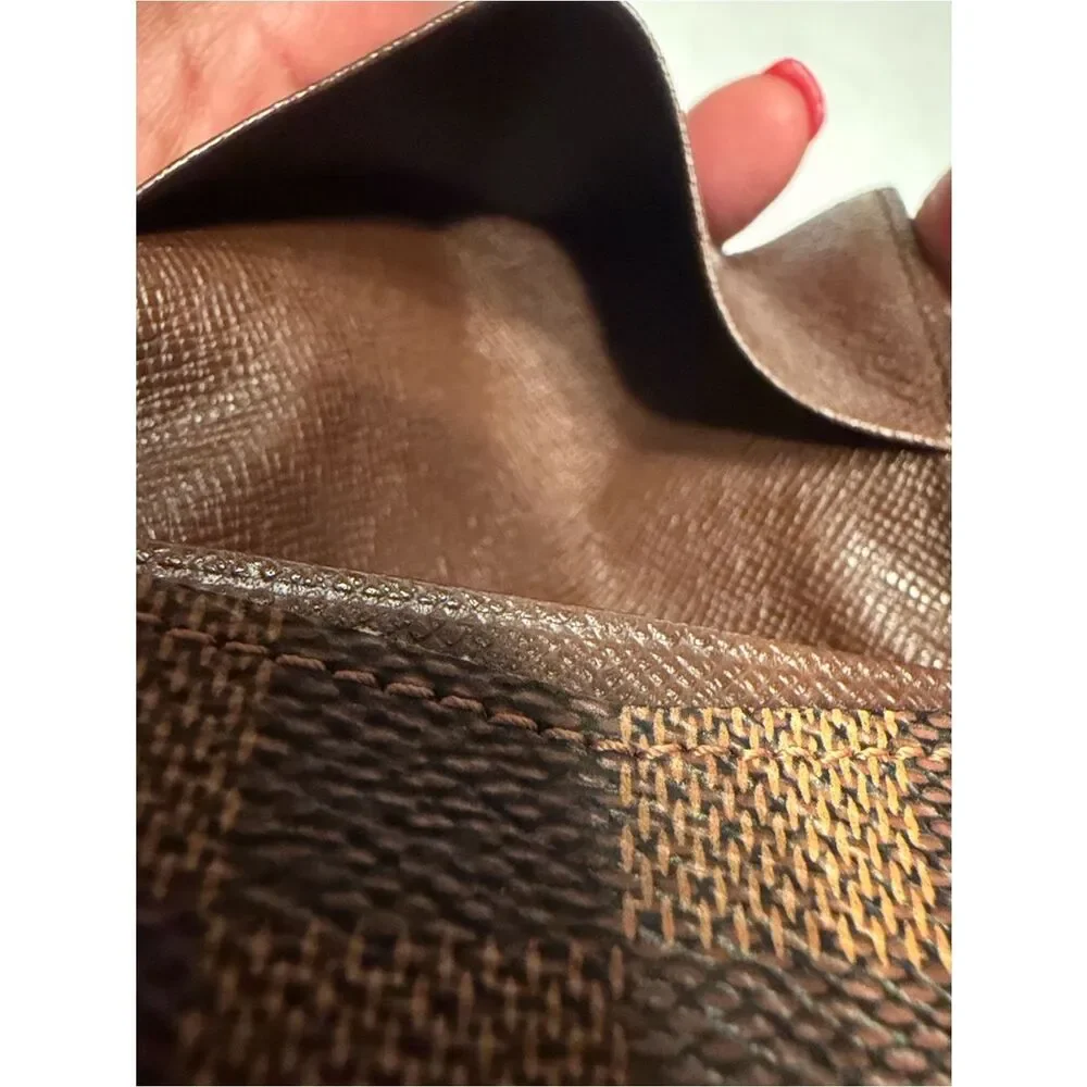 Authentic Louis Vuitton Damier Ebene Buisness Card Holder